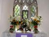 St. Bernadette's window display by Phil & Lynne Roberts