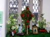 St. Patrick's window display by Wendy Jones